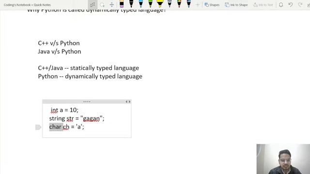 Why Python is called as dynamically typed language? смотреть онлайн