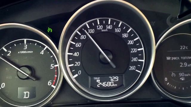 Fuel save mode \ Режим экономии топлива Mazda CX-5 2.2 Skyactiv-D chip tuning 205HP\480Nm смотреть онлайн