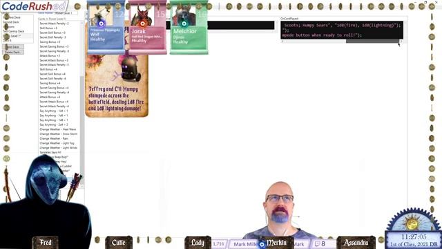 e427 - Implementing the Stampede Card for the D&D Game (C#, Typescript) смотреть онлайн