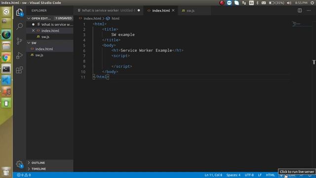 React js pwa tutorial in Hindi #2 what is service worker смотреть онлайн