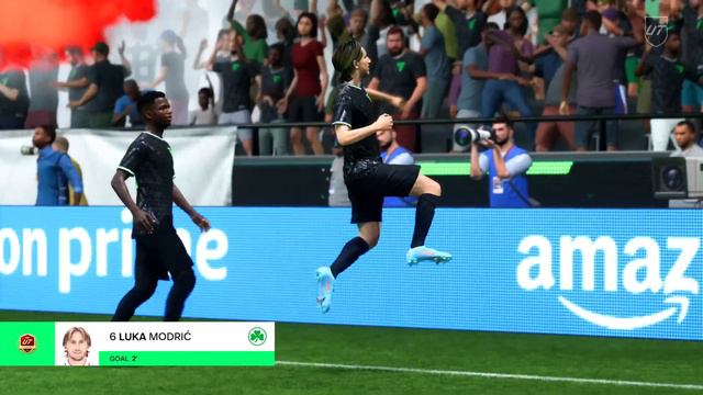 CRAZY TRIVELA GOAL WITH 87 MODRIC EAFC 24 смотреть онлайн