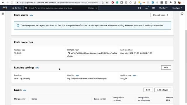 Java Project on AWS | DynamoDB to Lambda to ElasticSearch | CRUD operation | Project by Tushar Goya смотреть онлайн