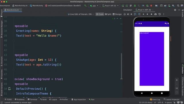 071 - Introduction to Jetpack Compose and Fundamentals - Modifier and Composable Functions смотреть онлайн