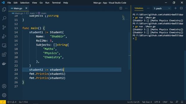 Structs and Embedding in Go — Golang Zero to Hero Full Course [08] смотреть онлайн
