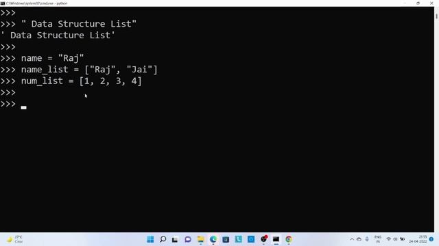 List | python basics | Hindi смотреть онлайн