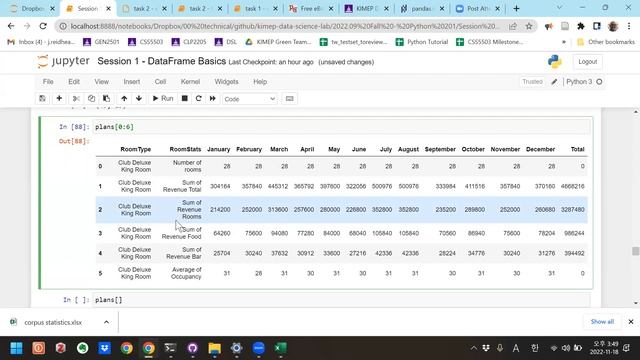 Python 201 - Session 1 of 5 - Basic Pandas смотреть онлайн
