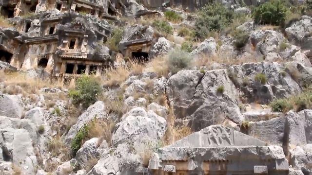 Древний город Демре Мира в Турции смотреть онлайн