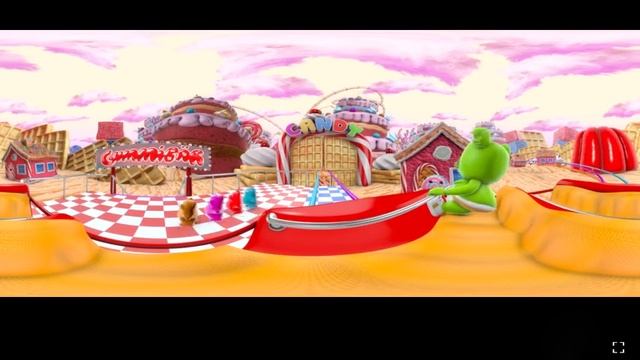 360 Video Roller Coaster VR HD Gummy Bear Candy Coaster Animated 2019 смотреть онлайн