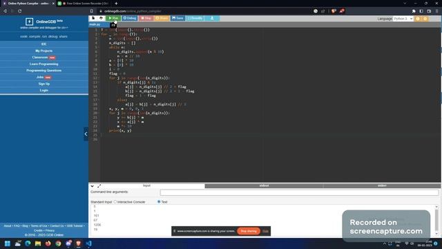 Codeforces #B.851 Sum of Two Numbers FREE Full PYTHON solution || codeforces contest full solution смотреть онлайн