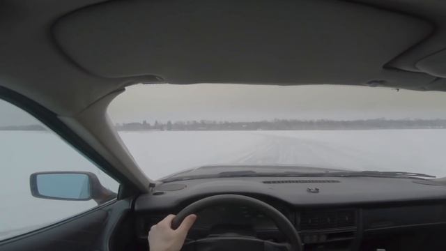 Turbocharged Audi 90 4.2 V8 Quattro - the flames melted the ice смотреть онлайн