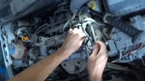 Skoda FABIA 1,2 CGPA, CGPB проверка растяжения цепи