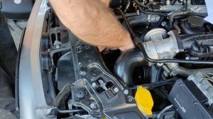 Установка или замена поликлинового  ремня Mercedes Benz C class 200 cdi 2002 (W203)