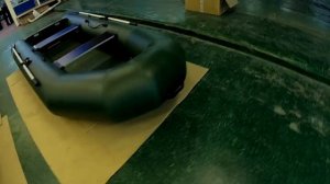 ПВХ лодка Фрегат 300Е стационар зеленая