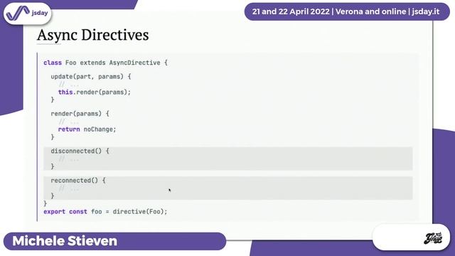 Using Lit and Web Components to build Single-Page Applications | Michele Stieven | jsday 2022 смотреть онлайн
