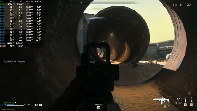 Call of Duty: Warzone 2.0 - Ryzen 5 1600AF - RX580 - 16GB Ram смотреть онлайн