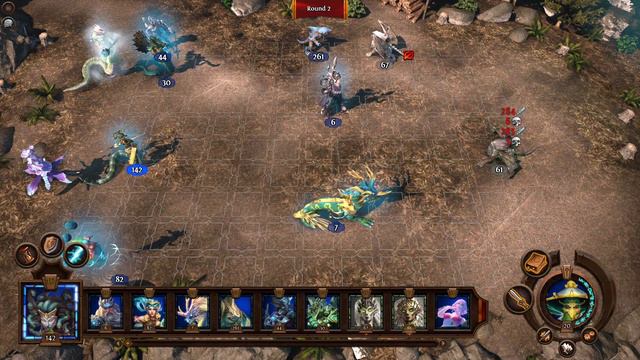 Sanctuary town creatures in battle - Heroes 7.5 Ultimate Edition смотреть онлайн