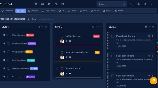 Chat Bot Admin - Bootstrap Dashboard Template And ChatBot Dashboard смотреть онлайн