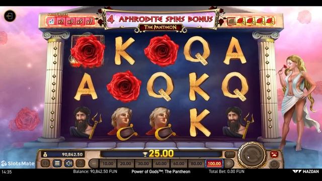 Power of Gods The Pantheon Slot by Wazdan Gameplay (Desktop View) смотреть онлайн