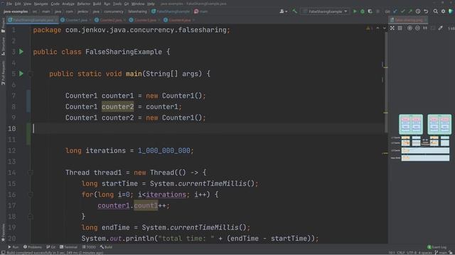 False Sharing in Java смотреть онлайн