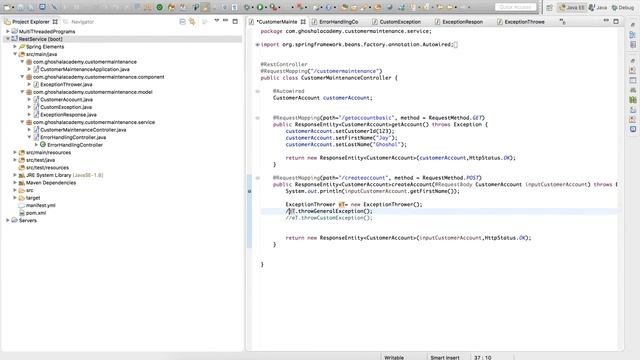 Centralized error handling using Spring Boot @ControllerAdvice смотреть онлайн