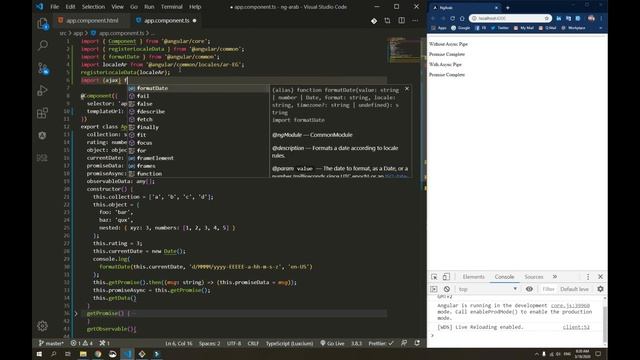 @Pipe - Part 3 : Async Pipe | Master Angular Framework In Arabic смотреть онлайн