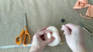 МК Мордочка из капрона.  часть первая.