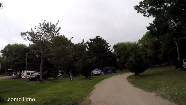 Наша первая остановка в кемпинге на побережье. Mar Chiquita. смотреть онлайн