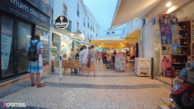 Walking Tour Lagos Old Town, Algarve Portugal - 4K смотреть онлайн