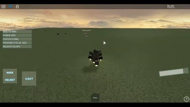 WAR MACHINE! | Iron Man Scripting | ROBLOX смотреть онлайн
