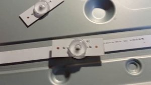 Телевизор LG 42LN540v замена светодиодов подсветки Доработка драйвера подсветки .