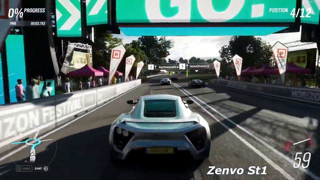 Zenvo TSR-S VS Zenvo ST1 Comparison - Forza Horizon 4