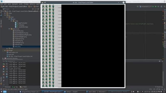 JavaFX Chip Challenge Level Editor Drag n' Drop смотреть онлайн