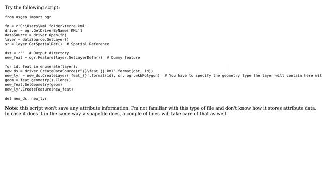 GIS: Read and write kml file using ogr in python (2 Solutions!!) смотреть онлайн