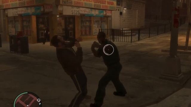 GTA IV - Wow ! what a fight on the street ! смотреть онлайн