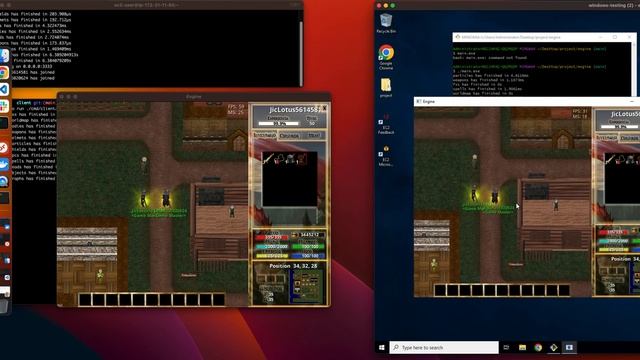 MMO Golang Game - Docker/AWS/WindowsVM/CentOS/MacOS смотреть онлайн