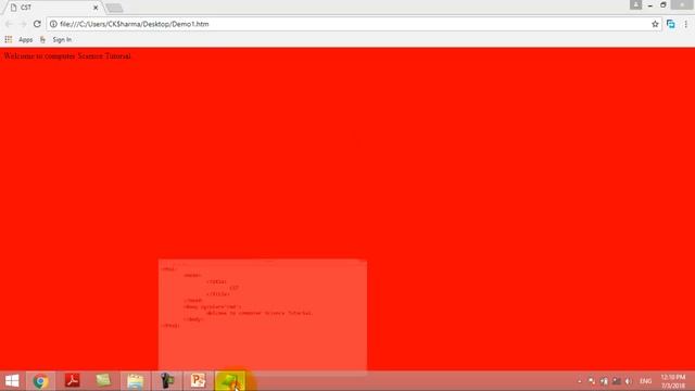 Body Tag in HTML смотреть онлайн