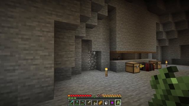 Minecraft Cave Factory - Simple Storage Network and Mechanical Press #2- Modded Questing Stoneblock смотреть онлайн