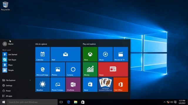 Windows 10 Start Menu Evolution! смотреть онлайн
