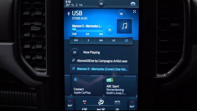 Can you play music from a USB thumb drive Next Gen Ford Ranger смотреть онлайн