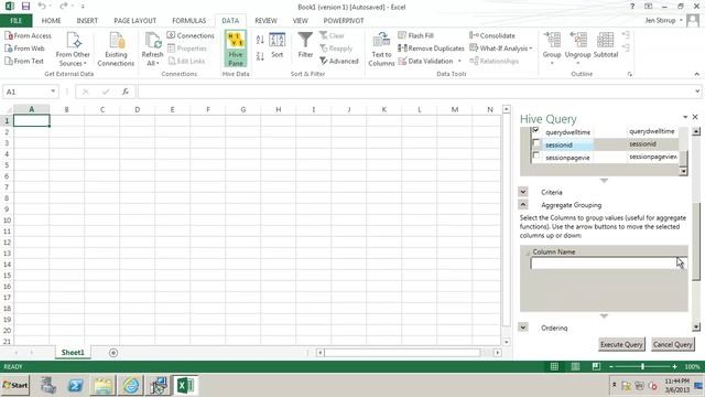 Chapter 3 Hive Queries using Excel смотреть онлайн