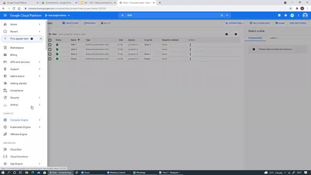 #GCP Setup persistent disk | Ekascloud | English смотреть онлайн