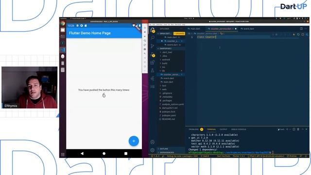 Taking the Bus. Create reactive flutter apps, using an event bus — Efthymis Sarbanis, OneRoof смотреть онлайн