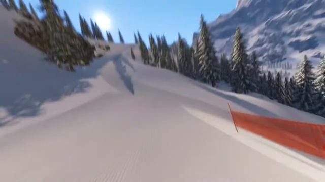 SNOW the game Downhill Skiing смотреть онлайн