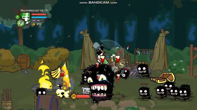 Прохождение Castle Crashers за Зелёного рыцаря → Лицожопые атакуют! (2-ая серия) смотреть онлайн