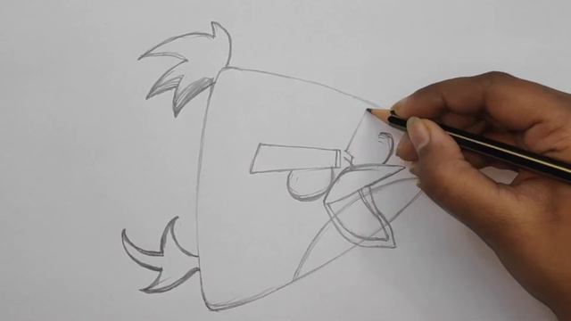 How to Draw Yellow Angry Bird | Cartoon | The Angry Birds Movie 2 | Juhi Gupta Artography смотреть онлайн