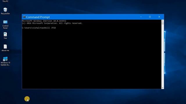 taskkill command in window using command prompt (KILL TASK PROCESS, taskkill, CMD) смотреть онлайн