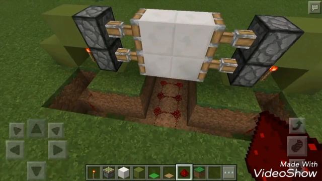 [Minecraft Механизмы] Как сделать механический вход ? смотреть онлайн