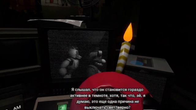 FNAF VR / УБЕЖАЛ от FOXY / Пережил НОЧЬ 2 / ФНАФ