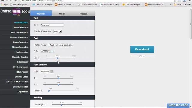 Create a button for Blog/Website online button generator tools смотреть онлайн