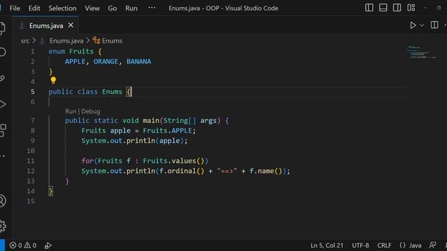 Java Enum Class in 4 Minutes смотреть онлайн
